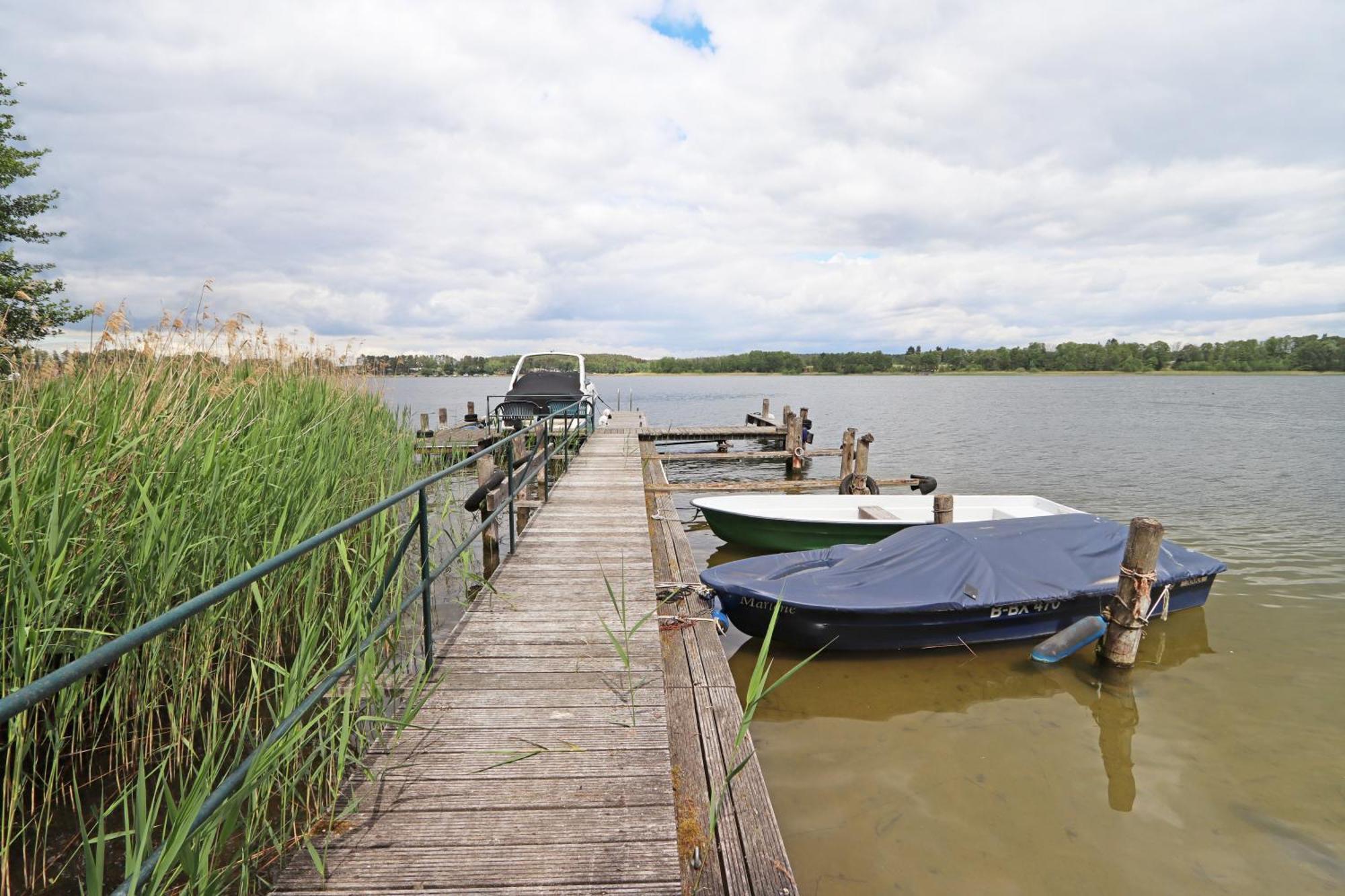 Ferienwohnung Habicht Villa-Paelitzsee Grosszerlang Buitenkant foto