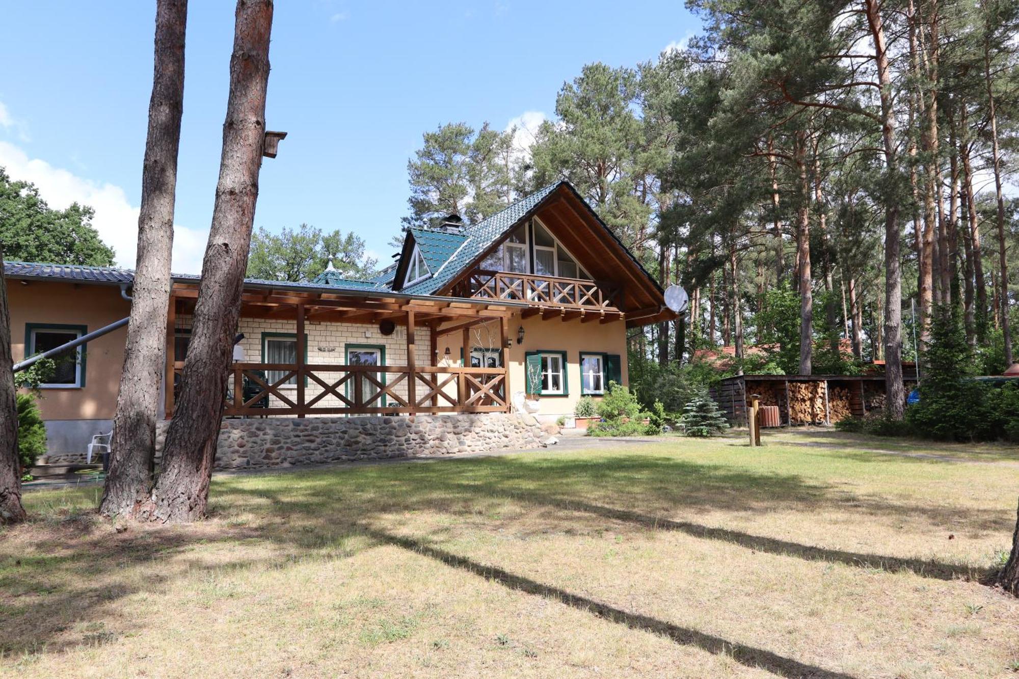 Ferienwohnung Habicht Villa-Paelitzsee Grosszerlang Buitenkant foto